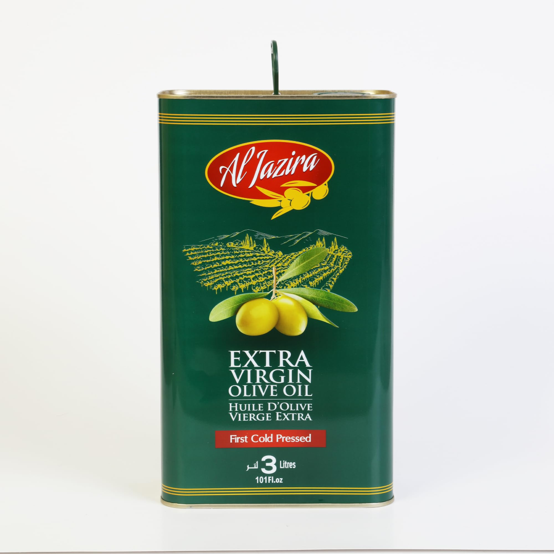 AL JAZIRA EXTRA VIRGIN OLIVE OIL TIN 3LT